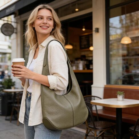 BOYATU Genuine leahter hobo bag in Saudi Arabia
