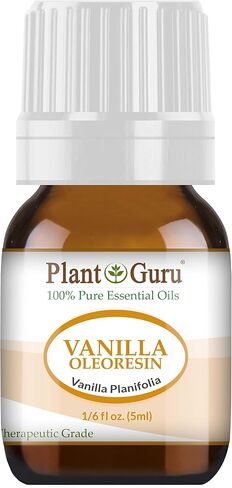 Vanilla Oleoresin Essential Oil 5 ml 100% Pure Undiluted Therapeutic Grade. 10 Fold Extraction in Kuwait