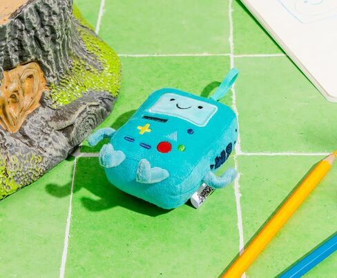 سلسلة مفاتيح SalesOne Adventure Time BMO Happy Plush، مشبك حقيبة الظهر | 4 بوصات طويل القامة in Kuwait