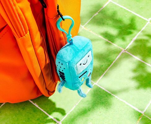 سلسلة مفاتيح SalesOne Adventure Time BMO Happy Plush، مشبك حقيبة الظهر | 4 بوصات طويل القامة in Kuwait
