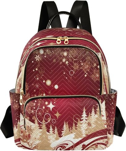 ALAZA البيسبول الأحمر الدانتيل المرأة على ظهره محفظة السيدات حقيبة كتف الموضة Daypack حقيبة سفر 10L in Kuwait