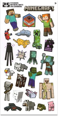 حقيبة ظهر صغيرة من Minecraft للبالغين - حزمة مع حقيبة ظهر جلدية مقاس 12 بوصة ومحفظة للعملات المعدنية للرجال والنساء بالإضافة إلى المزيد | حقيبة كتب صغيرة من Minecraft in Kuwait