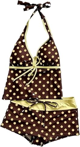 Summer 2 Pieces Floral Bikini Sets Women Y2k Sexy Vintage Whimsy Beach Swimsuit 2000s Vacation Going Out Outfits in Saudi Arabia