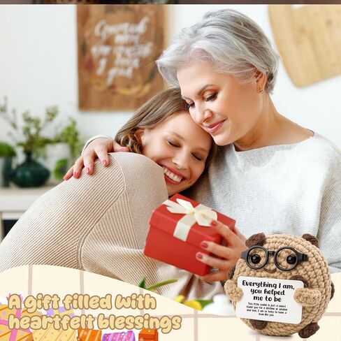 Sentimental Gifts for Mom from Daughter, Son - "Home is Wherever Mom Is" Keepsake for Mother's Day, Birthday - Thinking of You, I Miss You Mom Desk Decor in Saudi Arabia