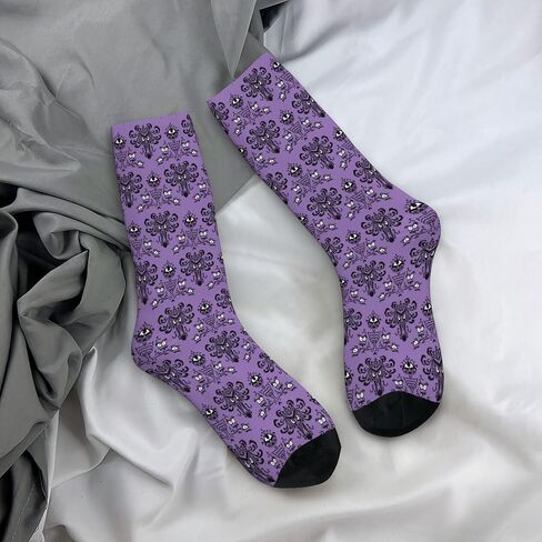 Haunted the Mansion Socks For Men Women Funny Novelty Crew Socks Gifts in Saudi Arabia