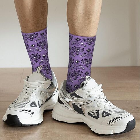 Haunted the Mansion Socks For Men Women Funny Novelty Crew Socks Gifts in Saudi Arabia