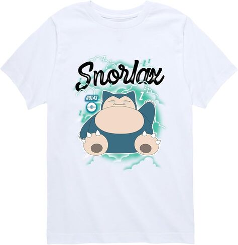 تي شيرت Pokémon - Snorlax Graffiti - تي شيرت برسومات بأكمام قصيرة للأولاد الصغار in Kuwait