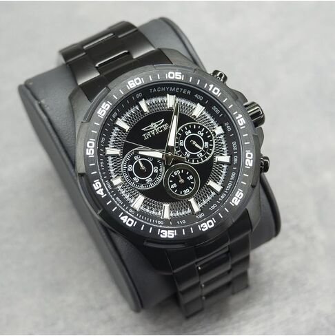 Invicta Men's 22785 Speedway Analog Display Quartz Black Watch in Saudi Arabia