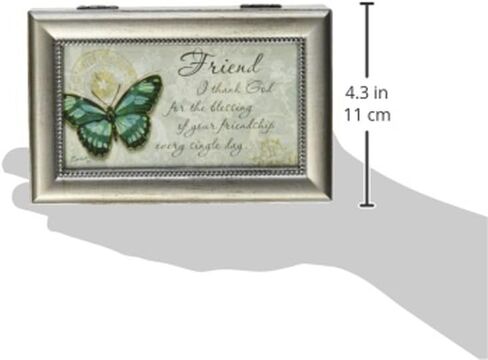 Carson Home Accents Your Friendship Music Box in Kuwait