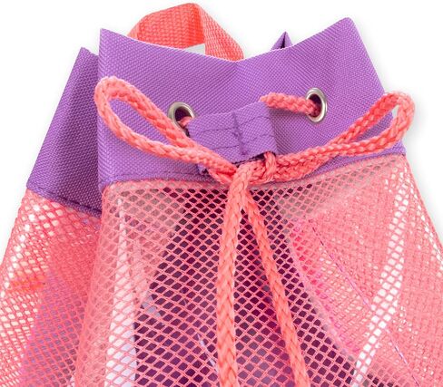 Disney Frozen Anna And Elsa Backpack, Girls Swim Bag, Swimming Bags For Kids, Girls Beach Bag, One Size Purple in Kuwait
