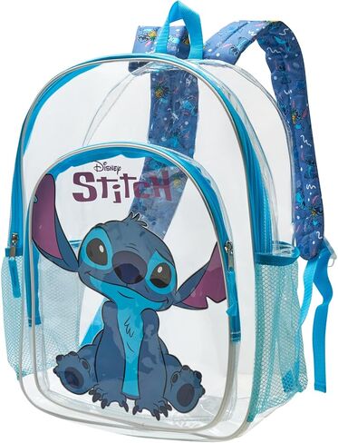 Fast Forward Spiderman Backpack - 16 inch Clear Backpack for Kids Water Resistant School Bag with Padded Straps & Pockets, Size One Size, Spiderman Blue in Kuwait