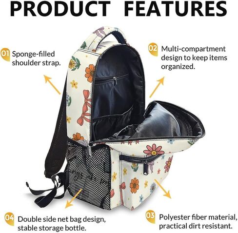 Girls Backpack Christian Backpacks for School Travel Casual, Large Capacity Book Bag for Kindergarten Elementary Middle Students in Kuwait