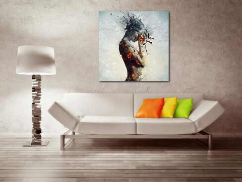 Cortesi Home 'Deliberation' by Mario Sanchez Nevado, Canvas Wall Art, 26"x26" in Saudi Arabia