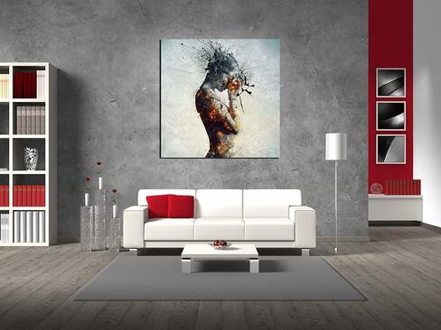 Cortesi Home 'Deliberation' by Mario Sanchez Nevado, Canvas Wall Art, 26"x26" in Saudi Arabia