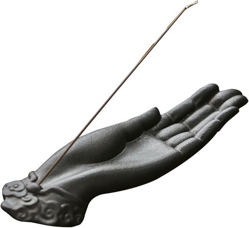 Incent Holder for Sticks,Incense Buddha Incense Holder,Premium Incense Holder Hand Incense Holdersafely Holds Burning Incense Sticks,for Zen Home Decor & Spiritual Wellness in Saudi Arabia