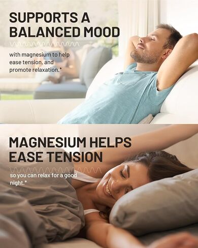 Triple Magnesium Complex 500mg 7 in 1 Magnesium Supplement with Glycinate Malate Citrate | High Absorption | 90 Capsules Portable for Home Outdoor Silica Mineral Supplements in Saudi Arabia