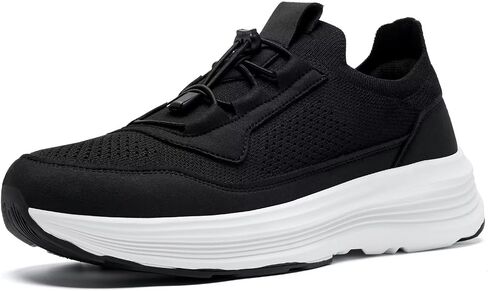 Men's Orthopedic Walking Shoes: Comfortable Arch Support Plantar Fasciitis Sports Walking Shoes, Casual Work Tennis Orthotic Flat Feet Fashion Sneakers for Foot and Foot Pain Relief in Kuwait