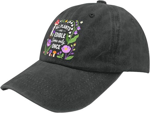 All Plants are Edibles Some Only-Once Hats for Girlfriends Cool Washed in Kuwait