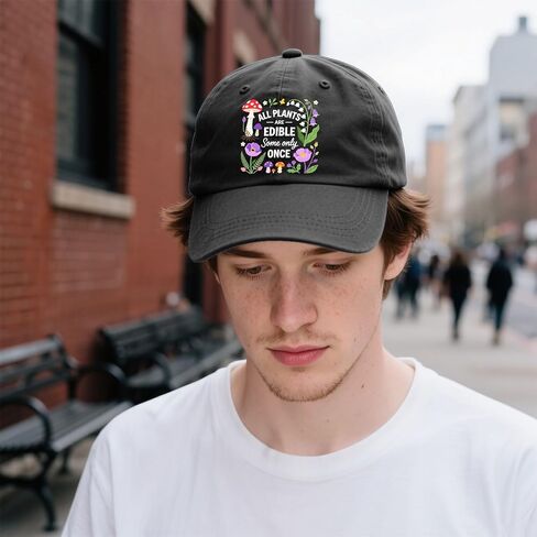 All Plants are Edibles Some Only-Once Hats for Girlfriends Cool Washed in Kuwait