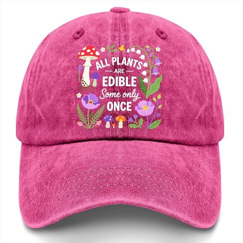 All Plants are Edibles Some Only-Once Hats for Girlfriends Cool Washed in Kuwait