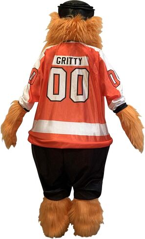 زي جريتي التميمة لفريق فيلادلفيا فلايرز من NHL، أزياء جريتي لمشجعي الهوكي للأطفال، أزياء الحفلات، مقاس الطفل 7-10 in Kuwait