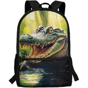Showudesigns Fire Snake Backpack for School Boys 8-9 10-12 School Bags Middle High Bookbag Back Packs with Front Pocket Students Schoolbag Back To School Daycare Daypack Satchel in Saudi Arabia