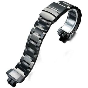 GBD 200 Watchband for G-Shock Casio GBD-200-1A GBD-200RD-4 Series Stainless Steel Strap Metal Bracelet Men's Watch Accessories,C-Black-GBD-200mm in Saudi Arabia
