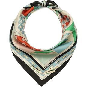 Kate Spade Women's Repatched Silk Bandana Scarf, Stylish Fashion Accessory for Women in Kuwait