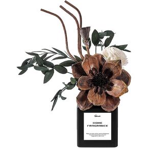 Reed Diffusers for Home, Natural Flower Reed Diffusers Set,150ml(5.3oz) Long Lasting Reed Fragrance for Bathroom, Home Fragrance Diffuser, Scent Diffusers, Scented Oils, Bathroom Décor，Air Fresheners in Saudi Arabia