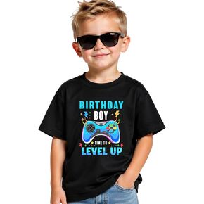 Birthday Boy Shirt 2nd 3rd 4th 5th 6th 7th 8th Baby Boys Birthday Gift T-Shirt Toddler Kids Birthday Party Short Sleeve Tops in Saudi Arabia