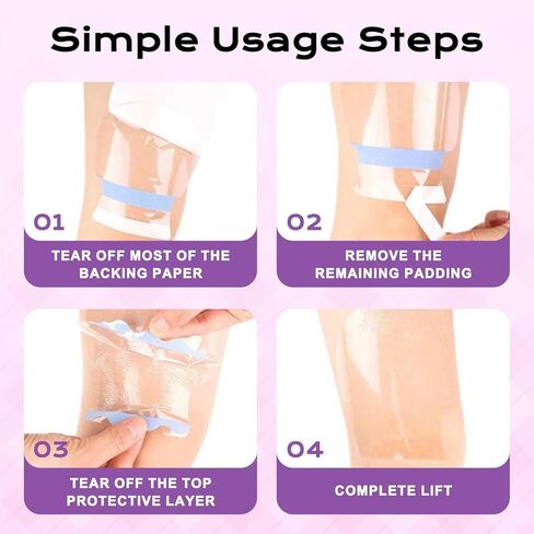 Instant Leg Lift Tape, Invisible Body Patches for Inner Thigh, Skin-Friendly Adhesive Leg Lifter for Sagging Skin,Friction Protection for Women Daily Use & Sports-10PACK-A3 in Saudi Arabia