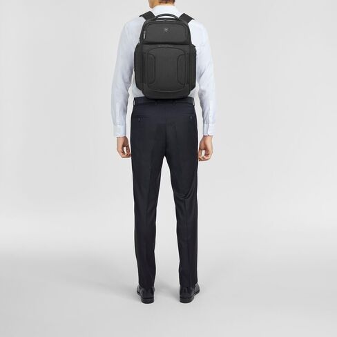 Victorinox Werks Traveler 7.0, Deluxe Backpack, Backpack with 15.6'' Laptop and 11'' Tablet Compartment, Black in Kuwait