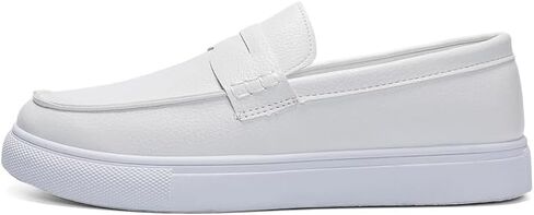 Mens Low Top Casual Slip On Flats Comfortable Business Shoes for Daily Commute and Office in Saudi Arabia