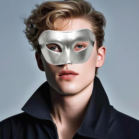 JOYFISCO Masquerade Mask for Men Venetian Mardi Gras Halloween Masquerade Party Prom Ball Mask in Saudi Arabia
