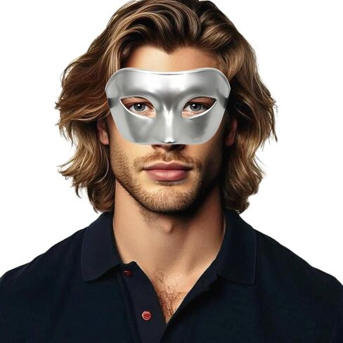 JOYFISCO Masquerade Mask for Men Venetian Mardi Gras Halloween Masquerade Party Prom Ball Mask in Saudi Arabia