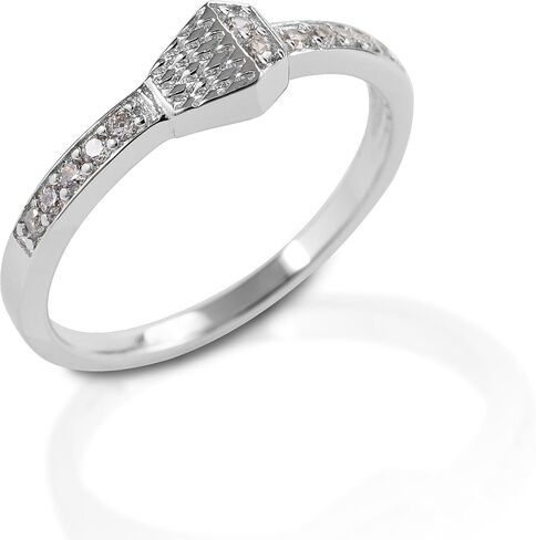 Kelly Herd Horseshoe Ring | Sterling Silver Jewelry | Western Ring for Women with Cubic Zirconia Stones in Kuwait