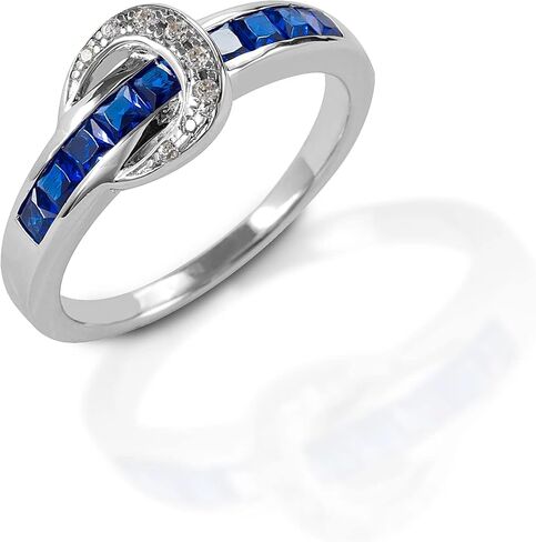 Kelly Herd Horseshoe Ring | Sterling Silver Jewelry | Western Ring for Women with Cubic Zirconia Stones in Kuwait