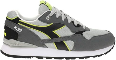 Diadora Mens N.92 Lace Up Dd Comfort Sneakers Shoes Casual - Grey in Kuwait