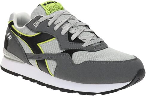 Diadora Mens N.92 Lace Up Dd Comfort Sneakers Shoes Casual - Grey in Kuwait