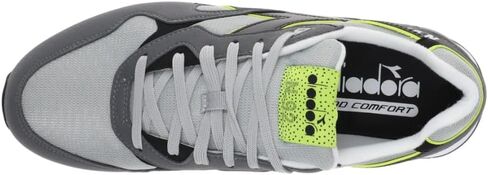 Diadora Mens N.92 Lace Up Dd Comfort Sneakers Shoes Casual - Grey in Kuwait