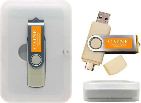 Computer IT Digital Forensics Investigative Environment Linux Live Bootable Utility for PCs - Professional Law Enforcement Hacking Toolkit Caine USB in Kuwait