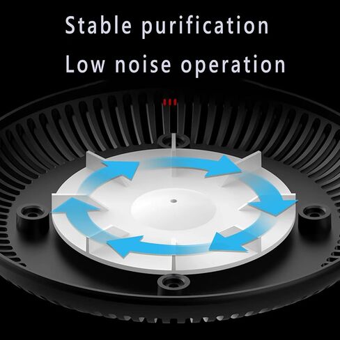 2 in 1 Multifunctional Smokeless Ashtray,Air Purifier Ashtray with Filter, Best for Home Car or Office (White) in Kuwait