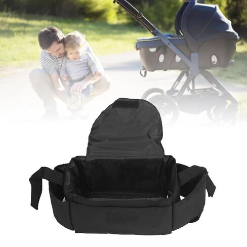 Stroller Bag Large Storage Space Portable Stroller Cup Holder Bag for Diaper Phone Toy (Type 1) in Kuwait