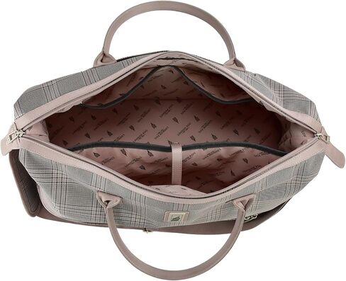 London Fog Brentwood IV 20" Drop Bottom Duffel, Rose Charcoal in Kuwait
