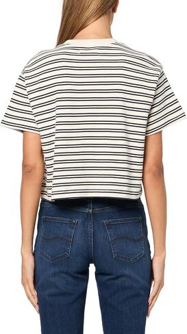 Velvet by Graham & Spencer Women's Brissa Vintage Stripe Terry Tee in Saudi Arabia
