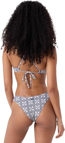 Roxy Women's Athletic Triangle Top & Cheeky Scoop Bottom Bikini Set – Quick-Dry, UPF 50+, Adjustable, Supportive in Kuwait