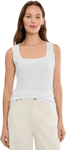 Michael Stars Women's Perla Soft Square Neck Tank in Kuwait