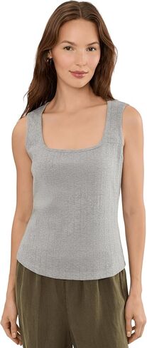 Michael Stars Women's Perla Soft Square Neck Tank in Kuwait