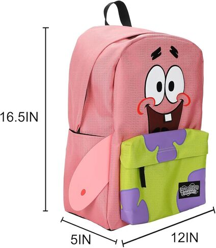 Bioworld Spongebob Squarepants Patrick Adult 17" Backpack in Kuwait