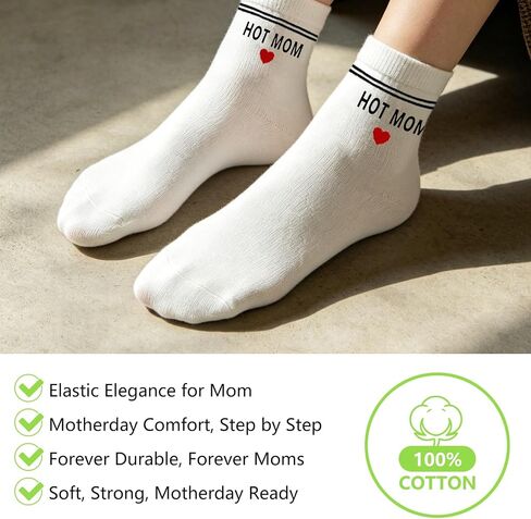 Mothers Day Gifts for Mom Wife from Daughter Son Kids, Mother’s Day Gifts, Birthday Christmas Thanksgiving Gift Ideas for Mom, Funny Socks Gift in Saudi Arabia